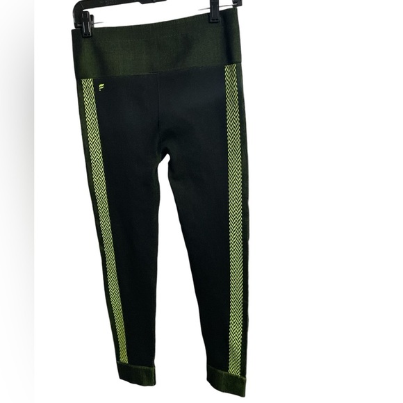 Fabletics High Waisted Seamless Check Pants - Picture 2 of 4